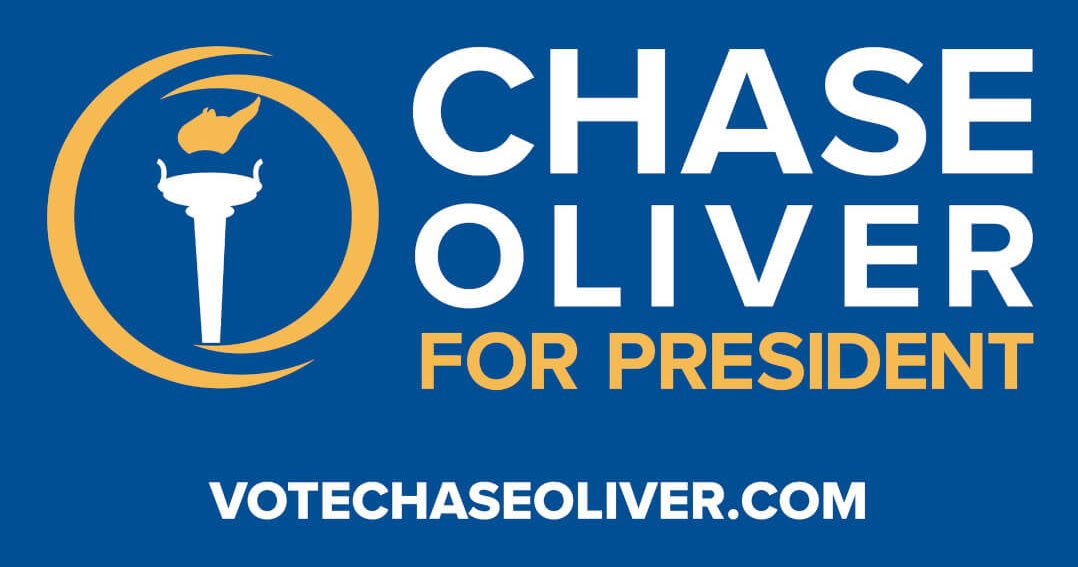 Chase Oliver for President Chase Oliver for President