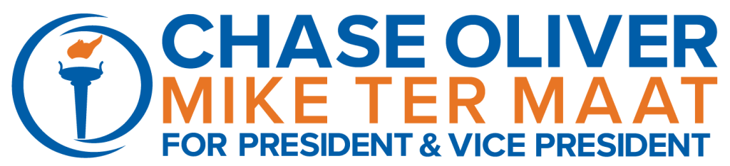 Chase Oliver | Mike ter Maat For President & Vice President